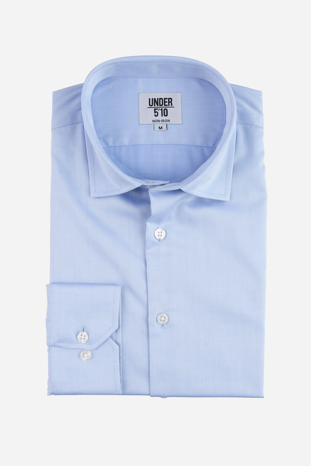 Non-Iron Twill Dress Shirt | Light Blue | Under 510 M