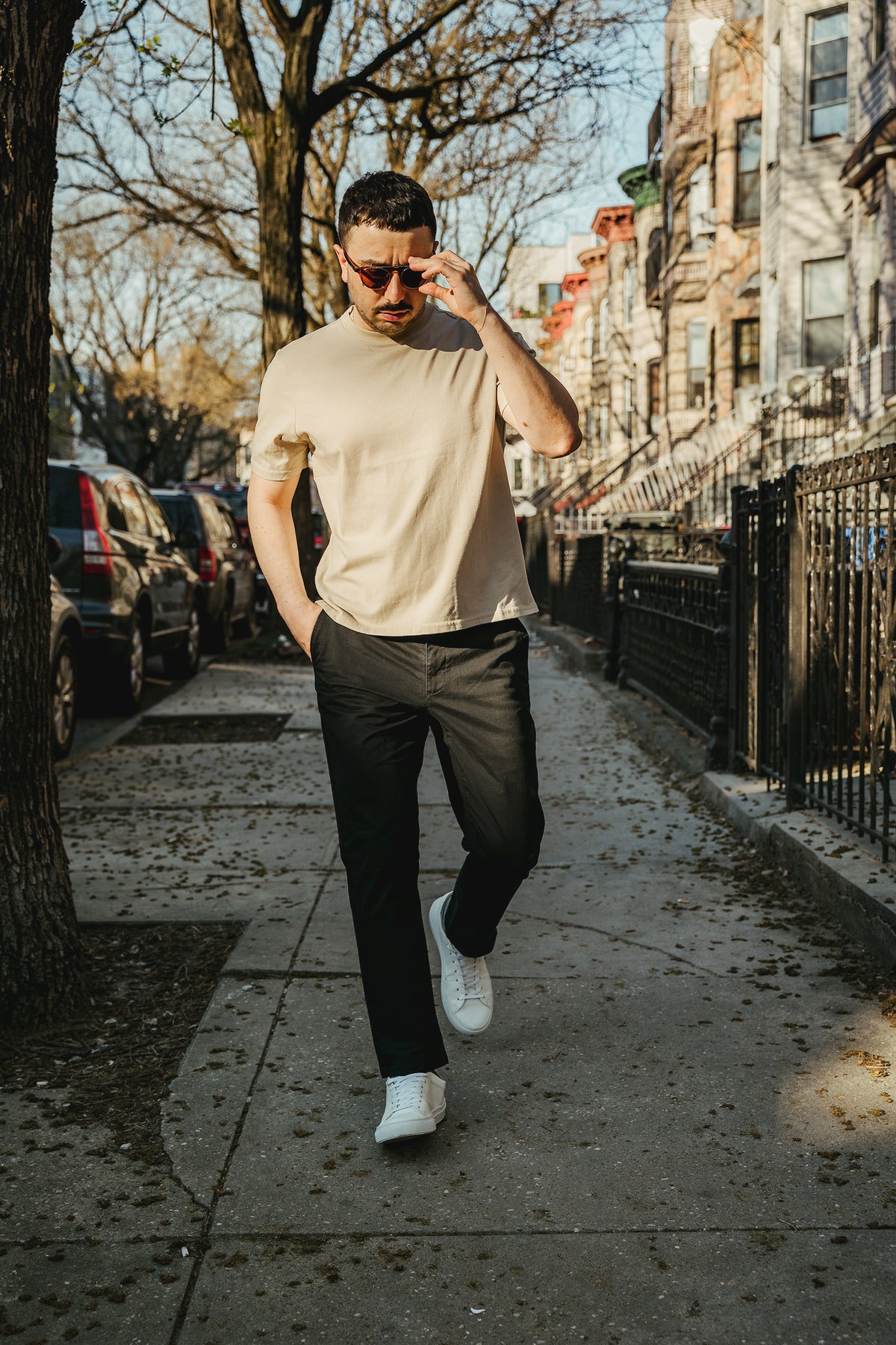 Straight Fit Core Stretch Chino Black