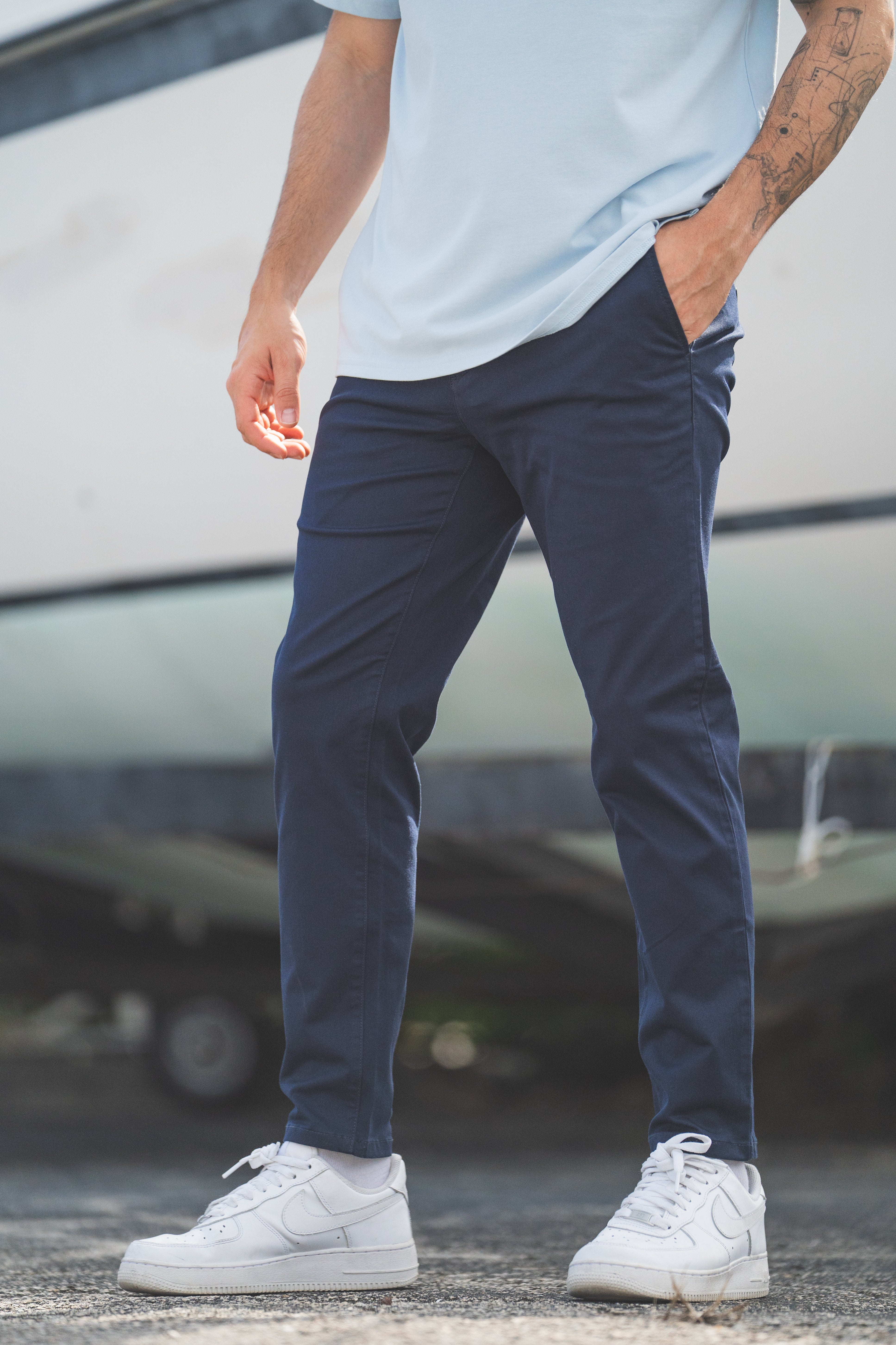 Extra Stretch Chino Navy