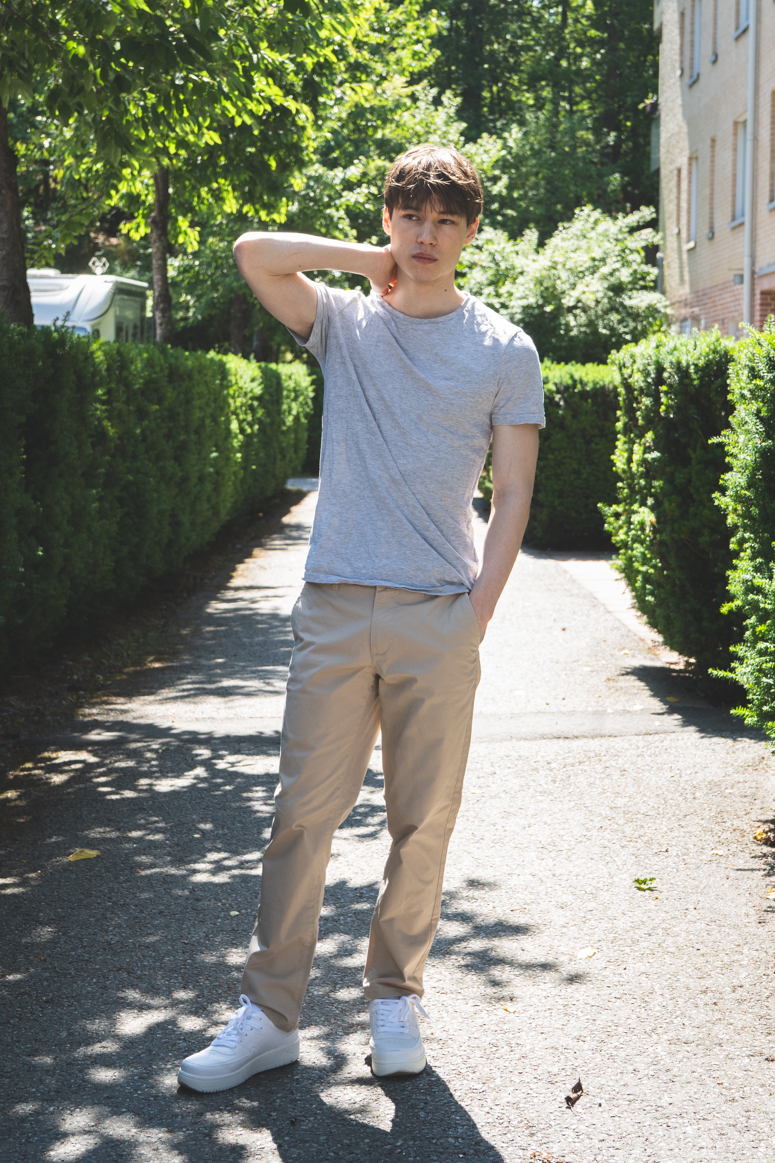 Straight Fit Core Stretch Chino Khaki