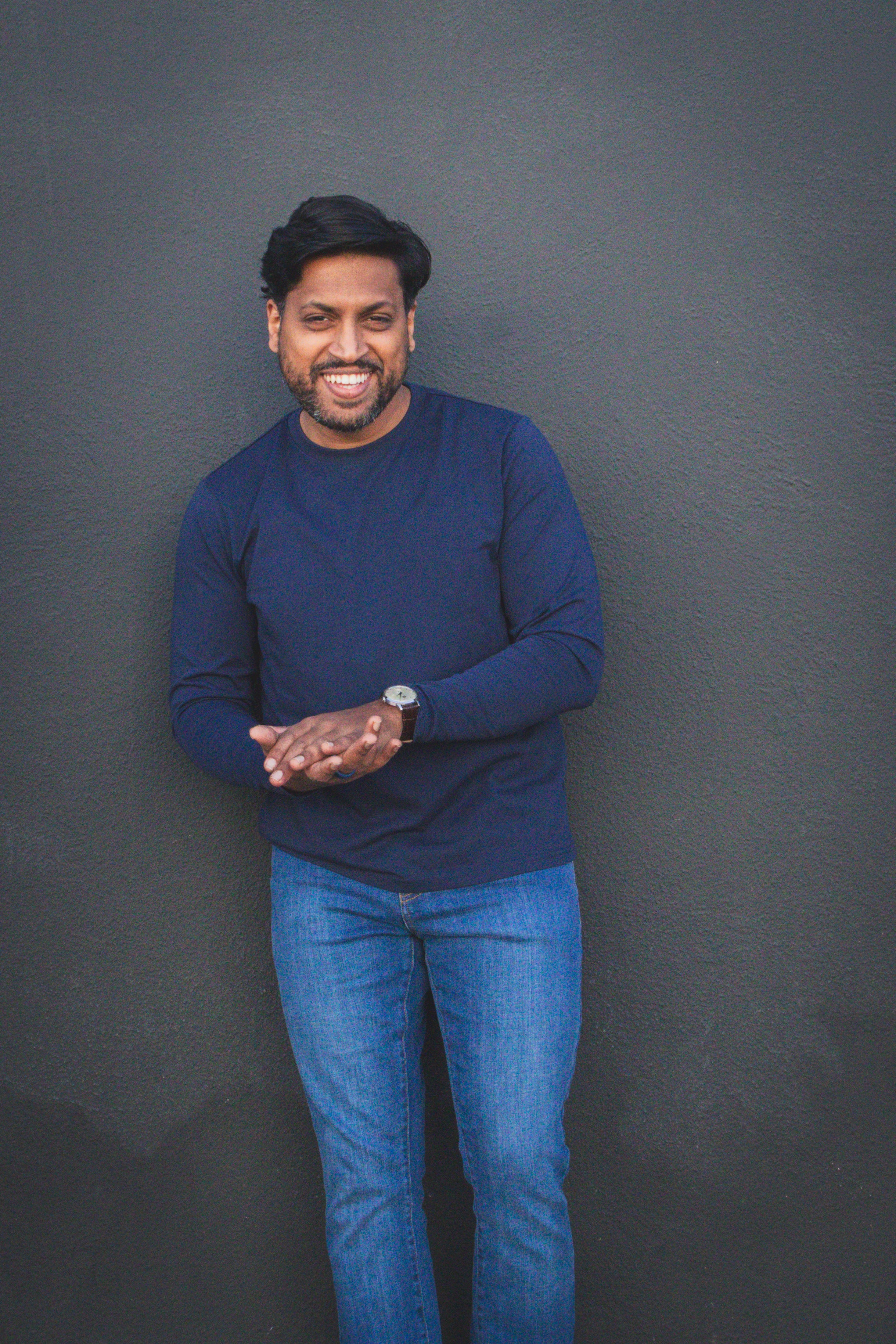 Long Sleeve Core T-Shirt Navy