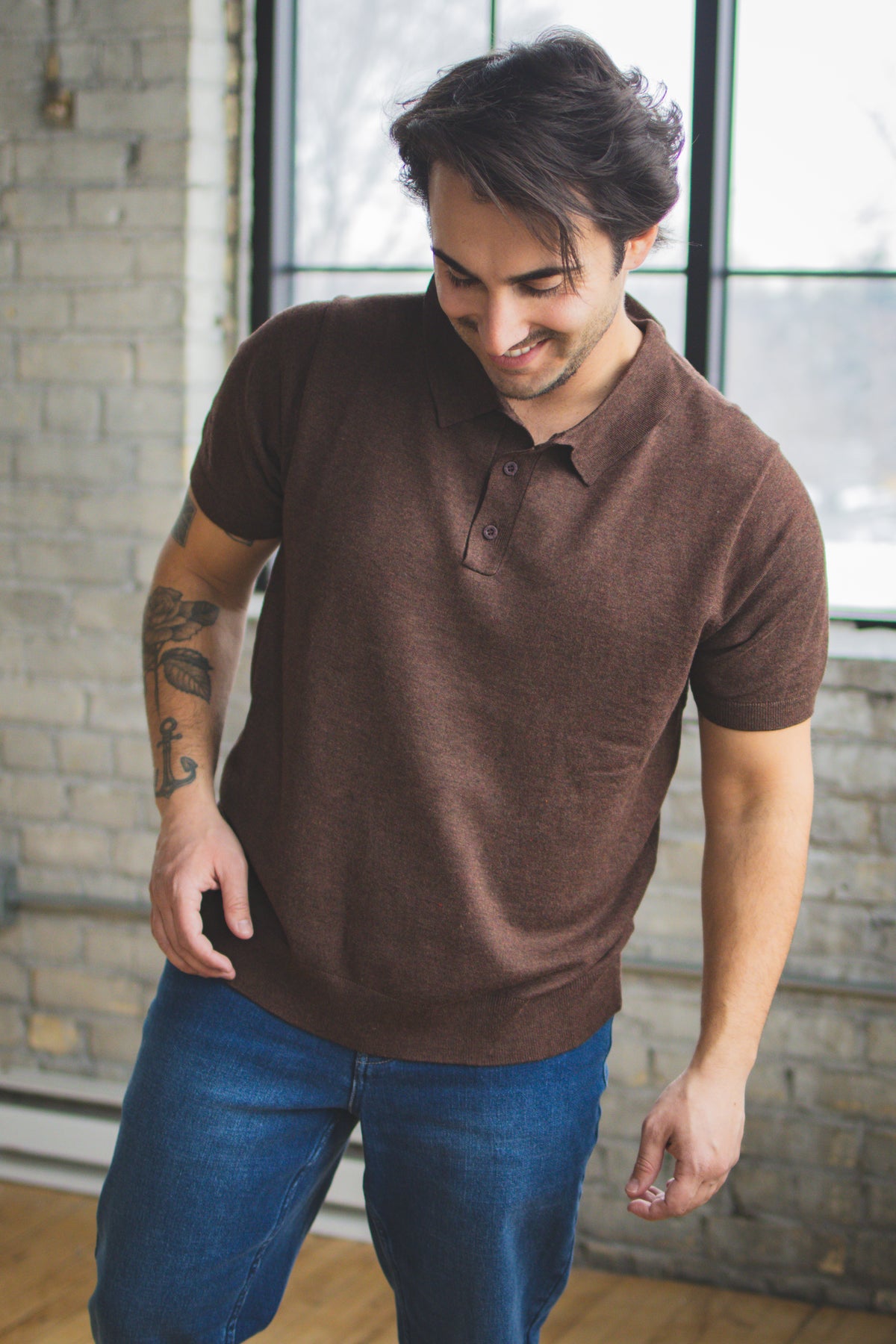 Sweater Polo Redwood