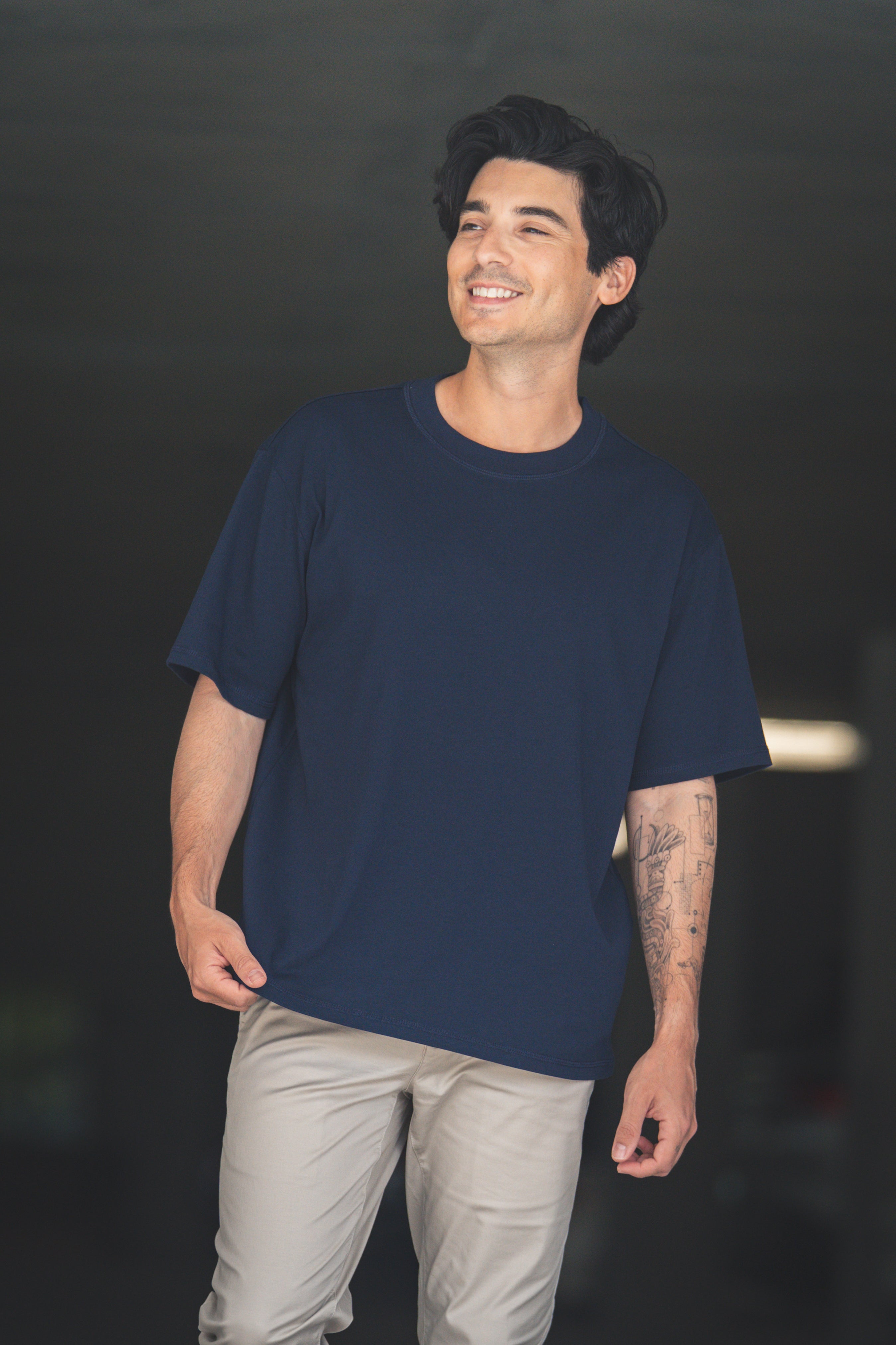 Core T-Shirt Loose Fit Navy