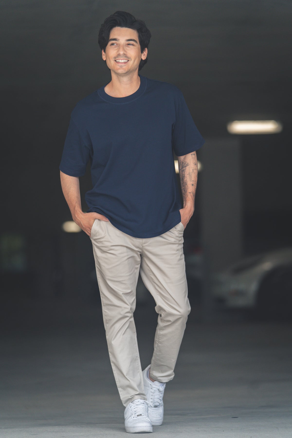 Core T-Shirt Loose Fit Navy