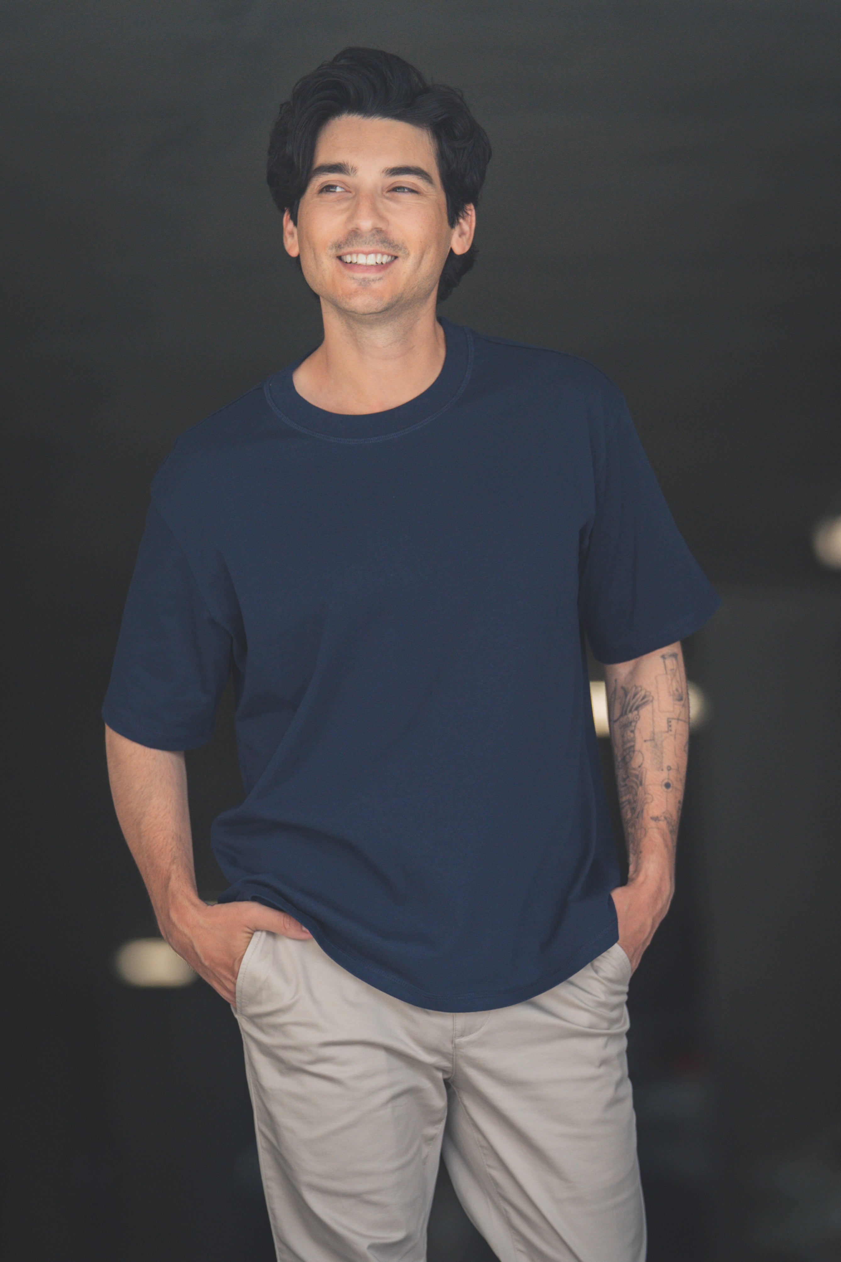 Core T-Shirt Loose Fit Navy