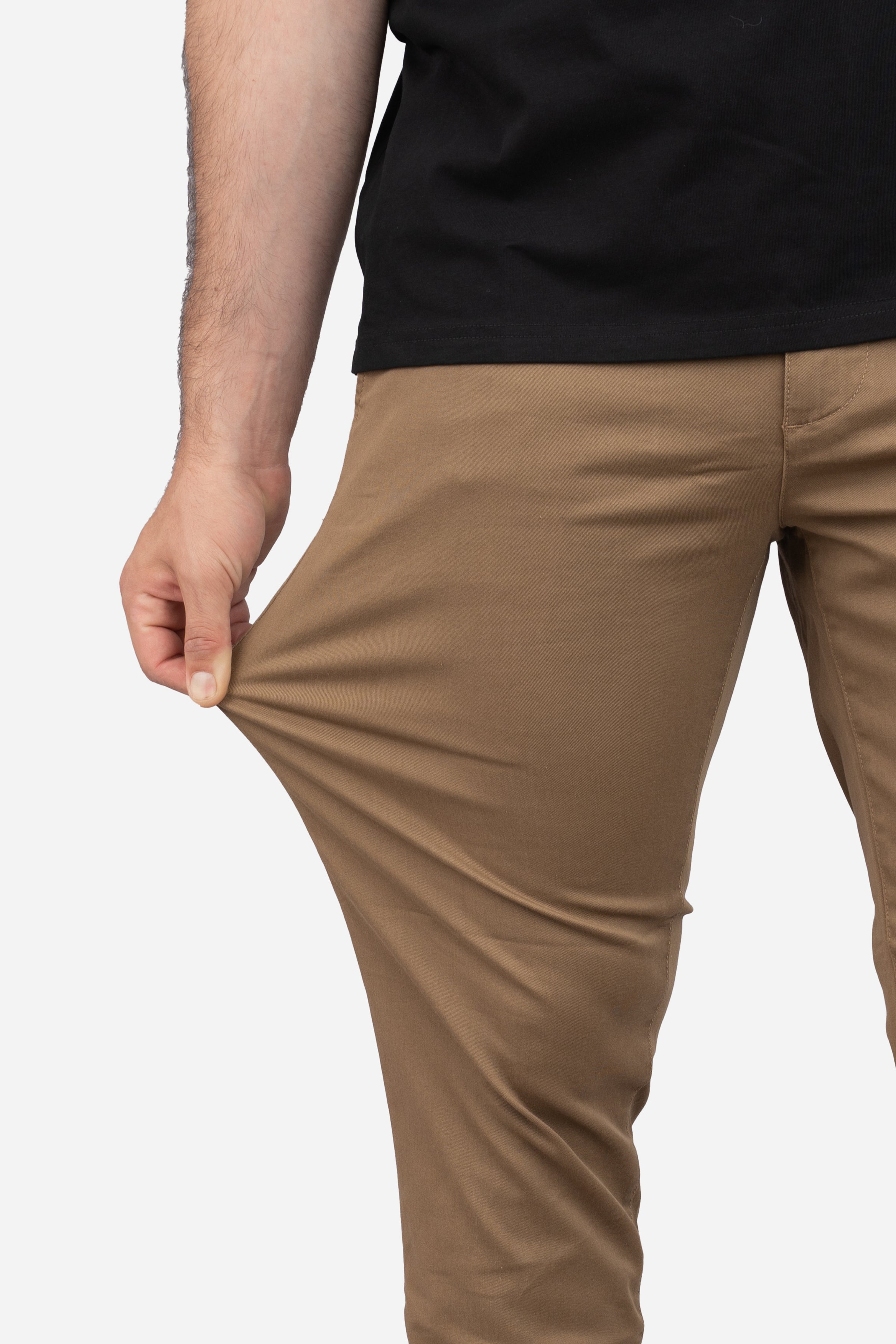 Extra Stretch Chino Almond