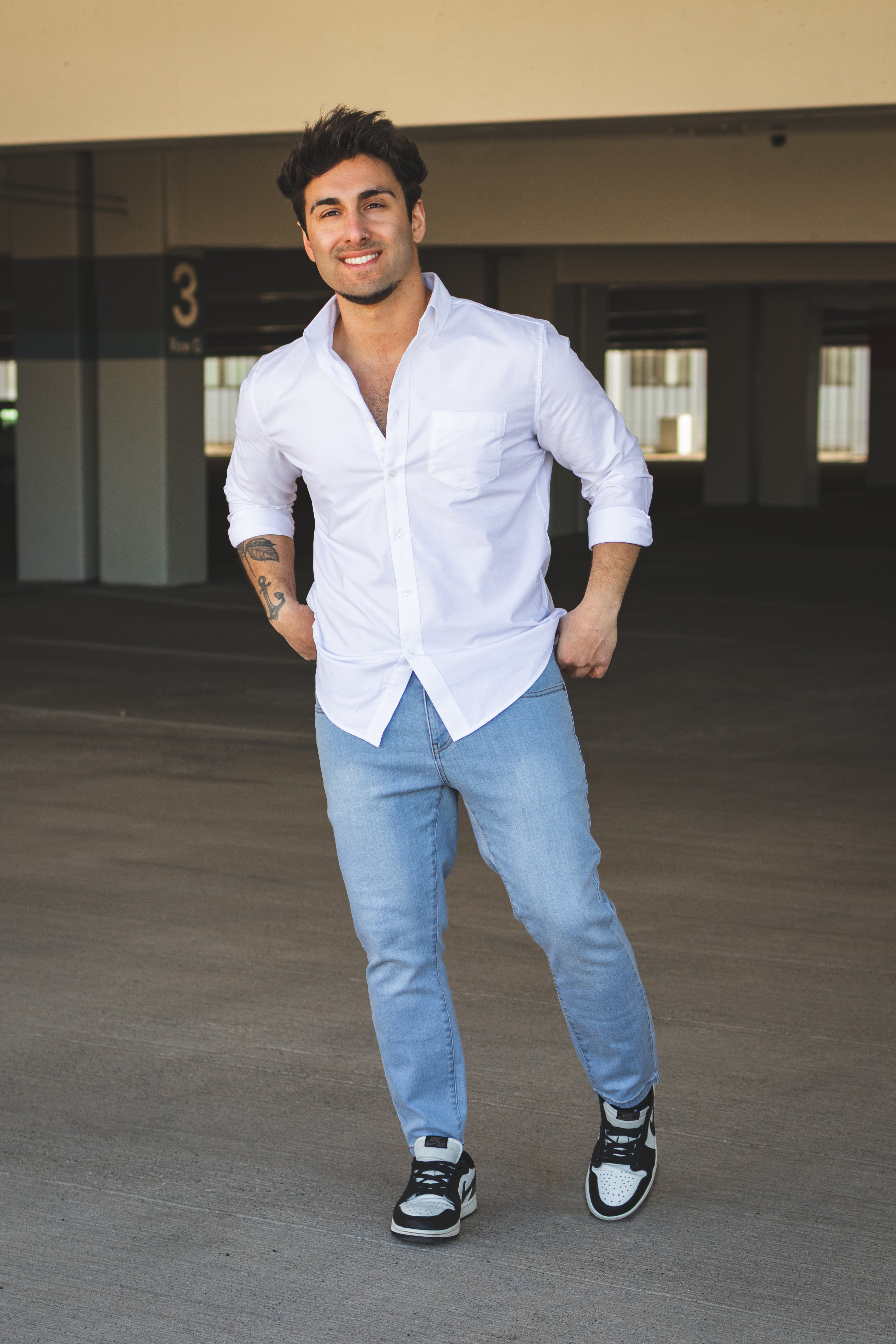 Core Extra Stretch Jeans Light Wash