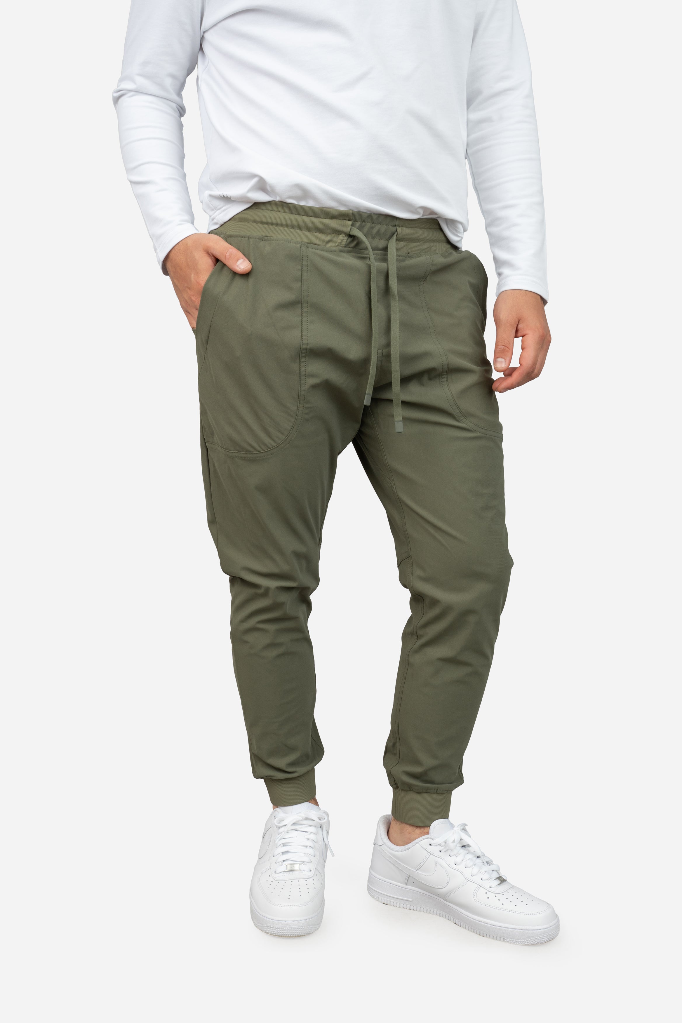 Pace Performance Jogger Olive