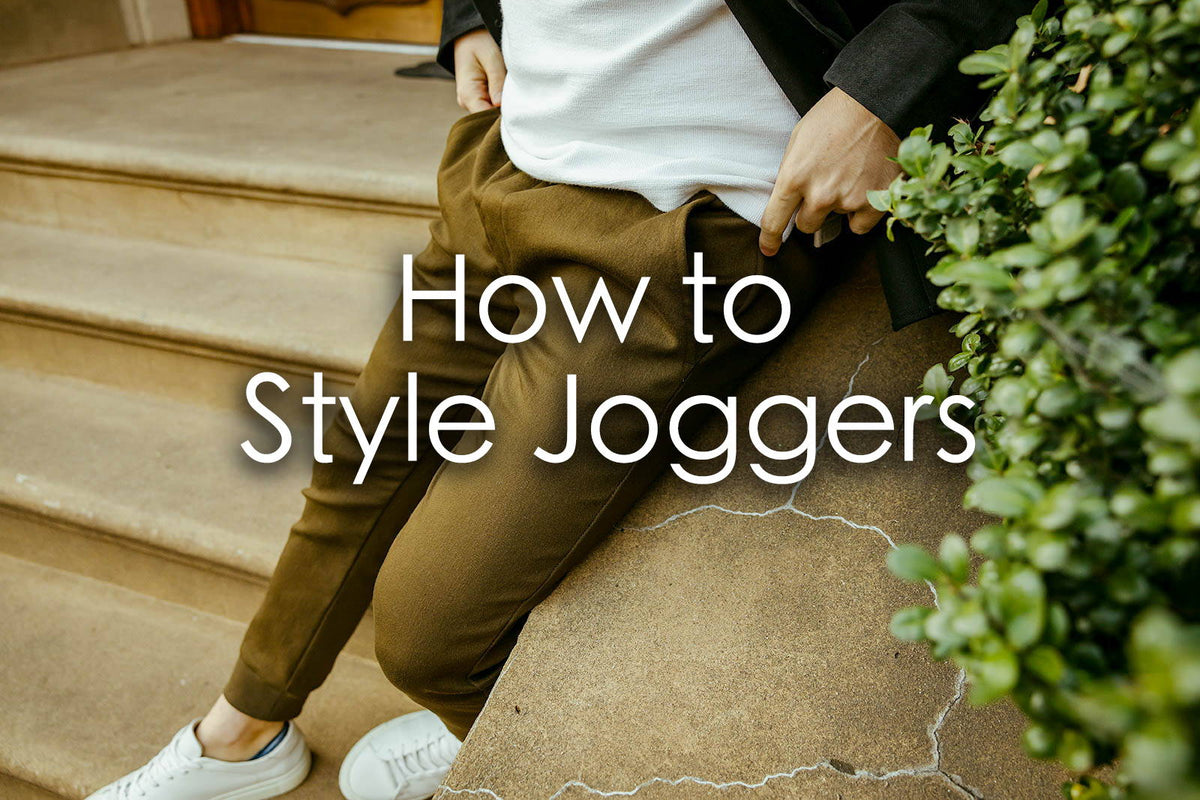 How to Style Joggers So They Don't Look like At-Home Sweats