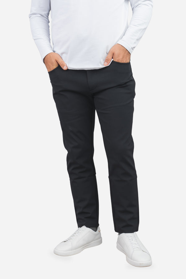 Super Stretch Performance Pants 5 Pocket Black