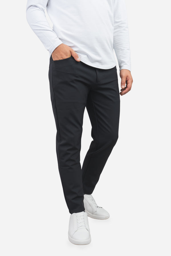 Super Stretch Performance Pants 5 Pocket Black