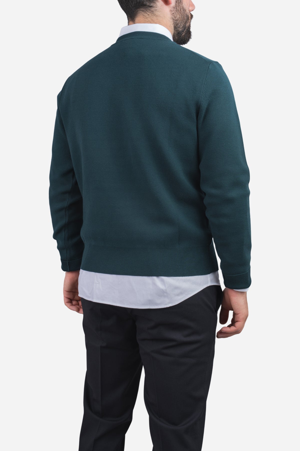 Hudson Crewneck Sweater Emerald