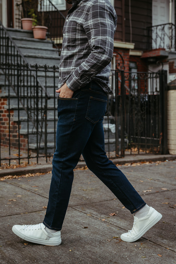 Core Extra Stretch Jeans Dark Wash