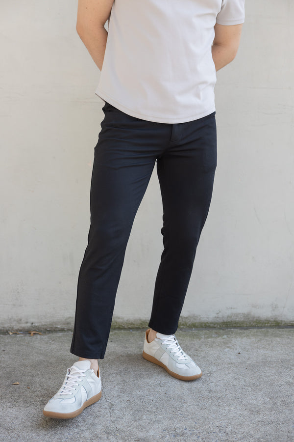 Mason Omni-Stretch Knit 5P Pants Black