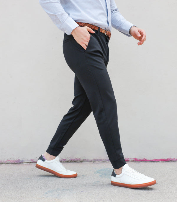 Mason Omni-Stretch Knit Jogger Black