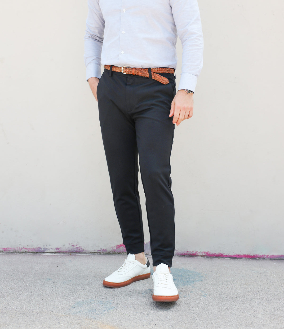 Mason Omni-Stretch Knit Jogger Black