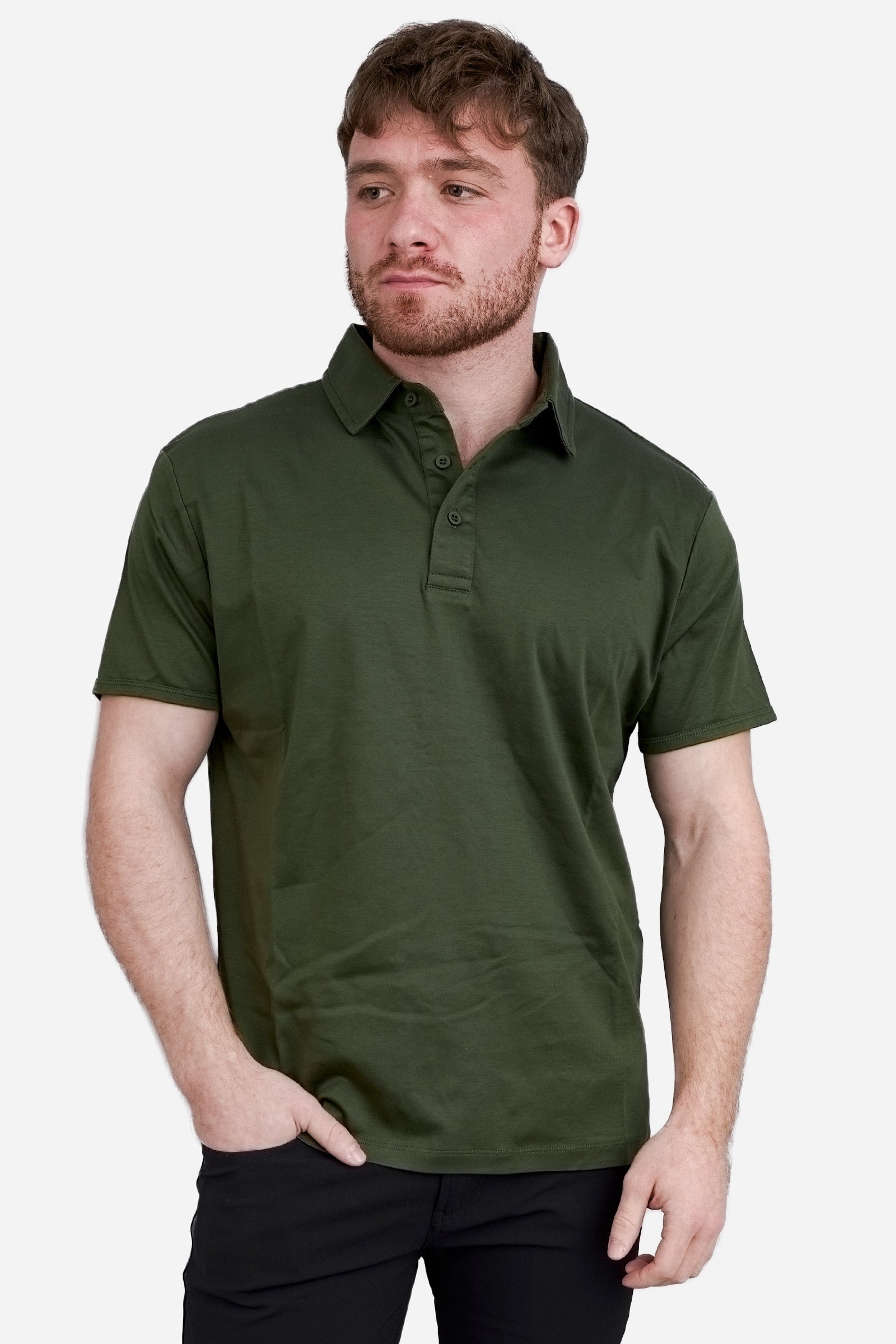 Pima Cool Touch Polo | Army Green | Under 510