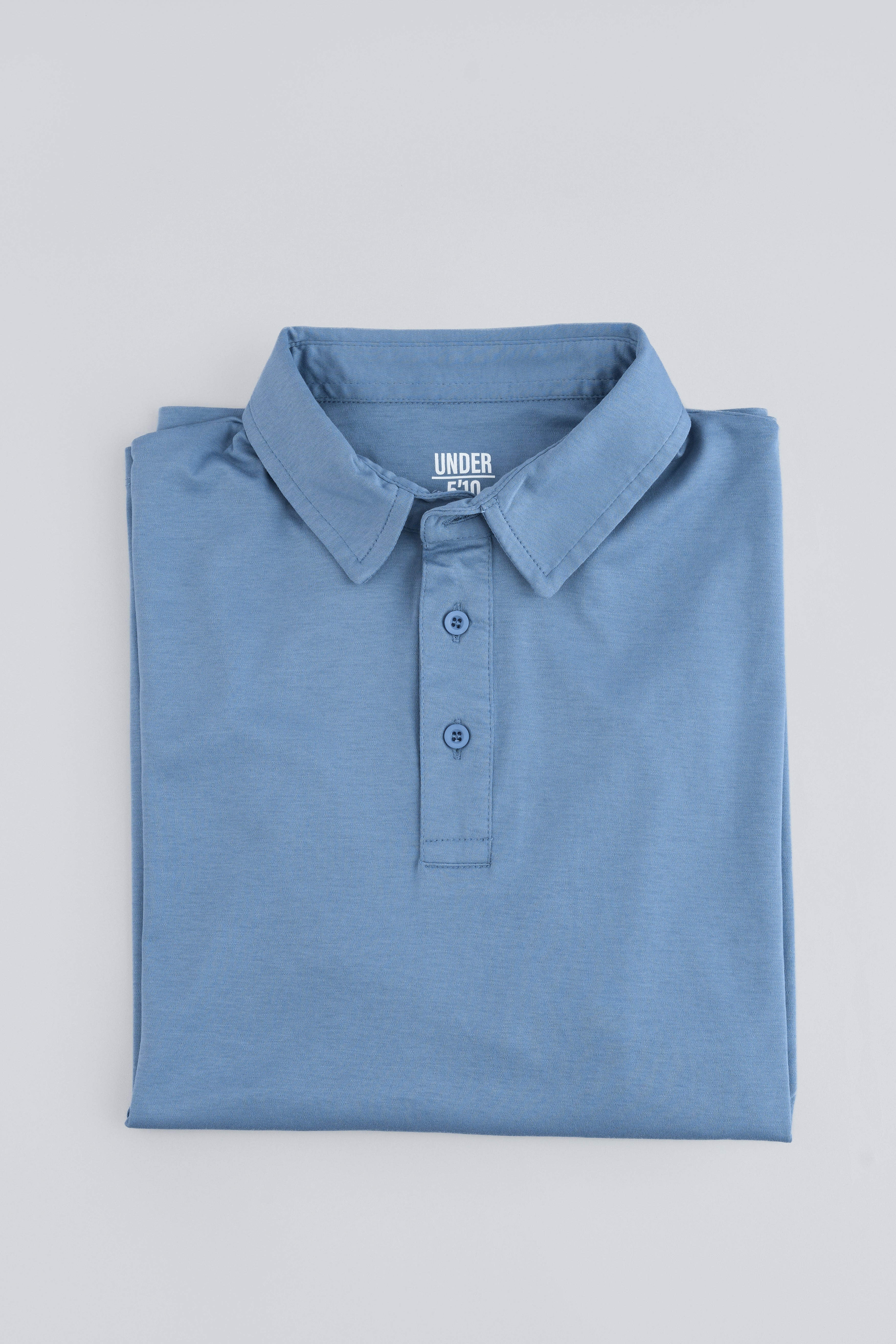 Pima Cool Touch Polo Steel Blue