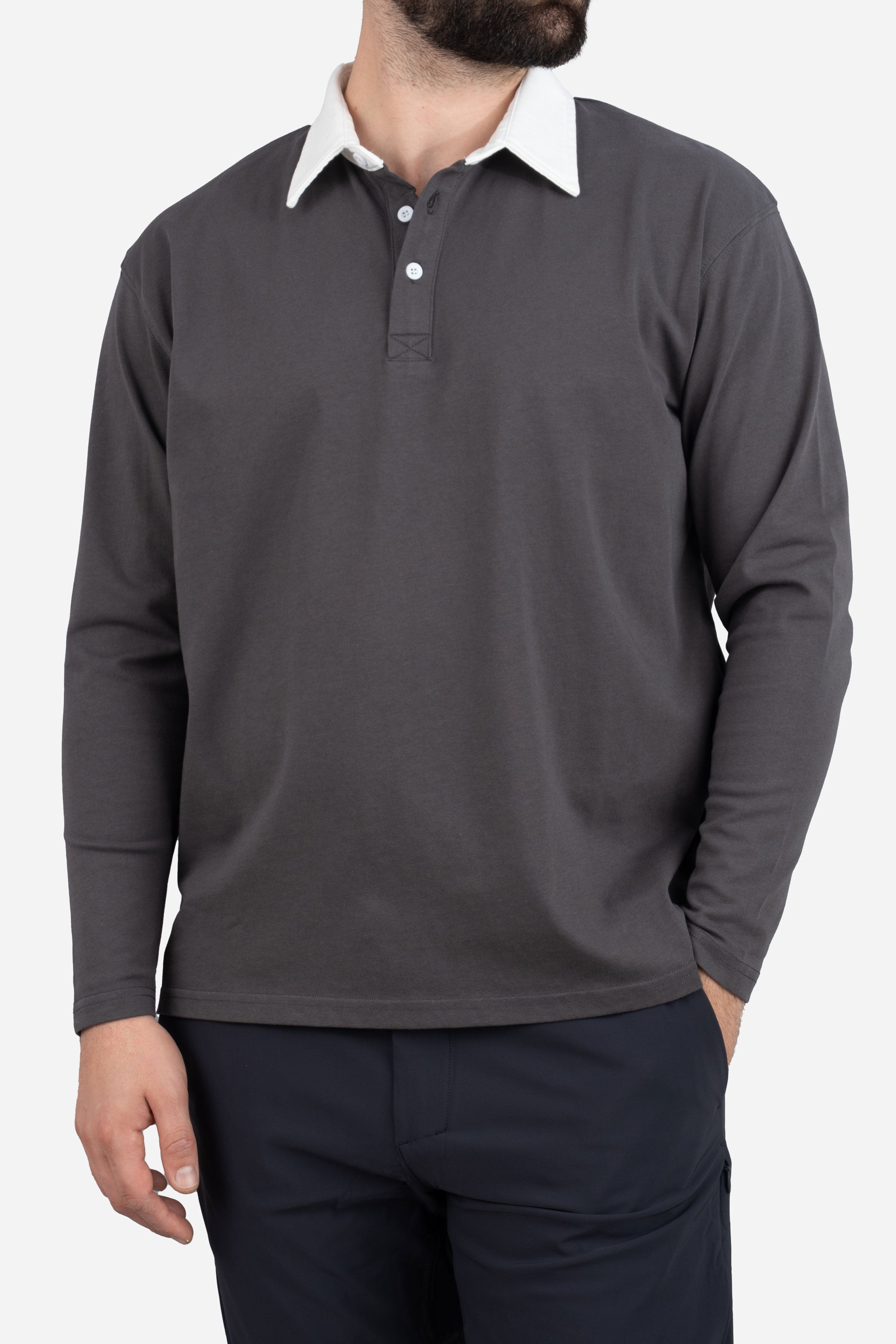 Rugby Polo Charcoal