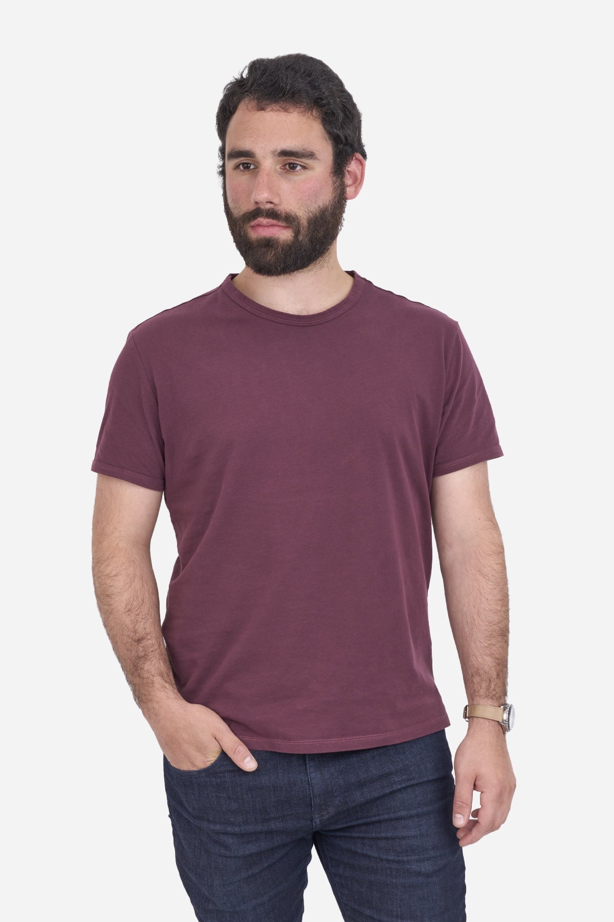 Soft T-Shirt Burgundy