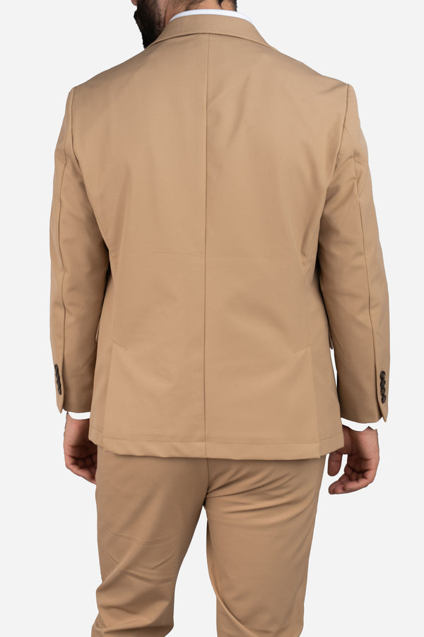 Super Stretch Suit Jacket Khaki