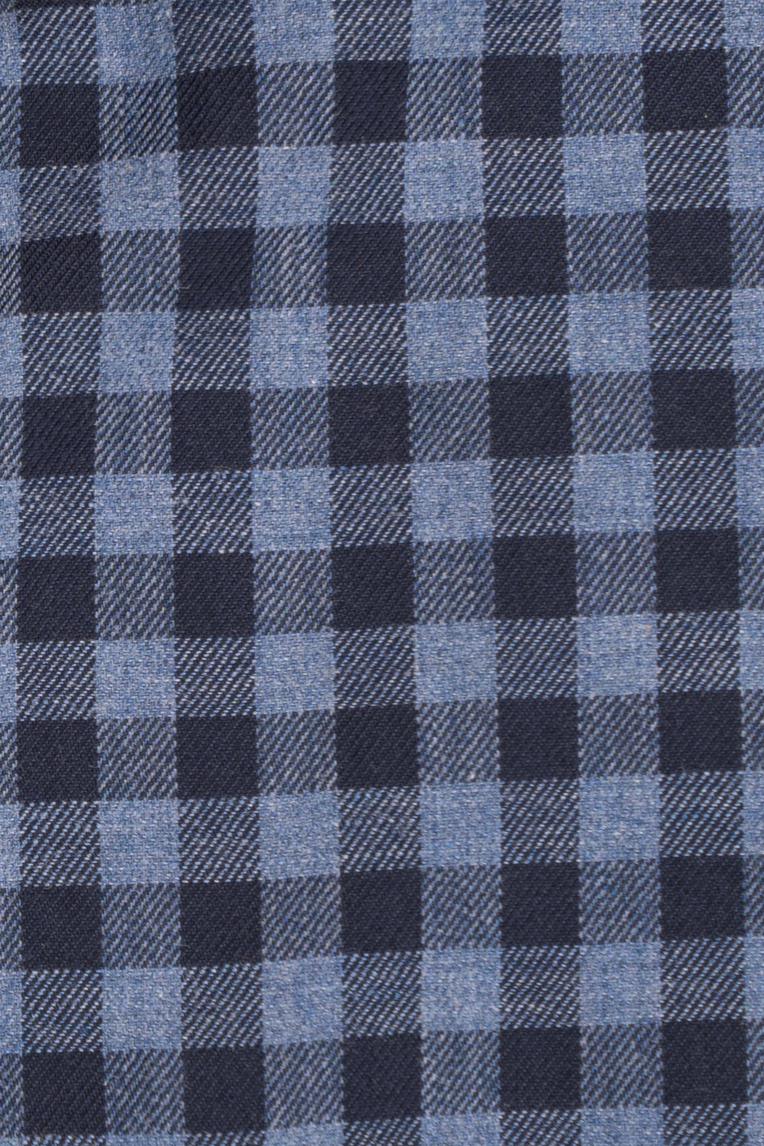 Lightweight Button Down Shirt Navy Gingham