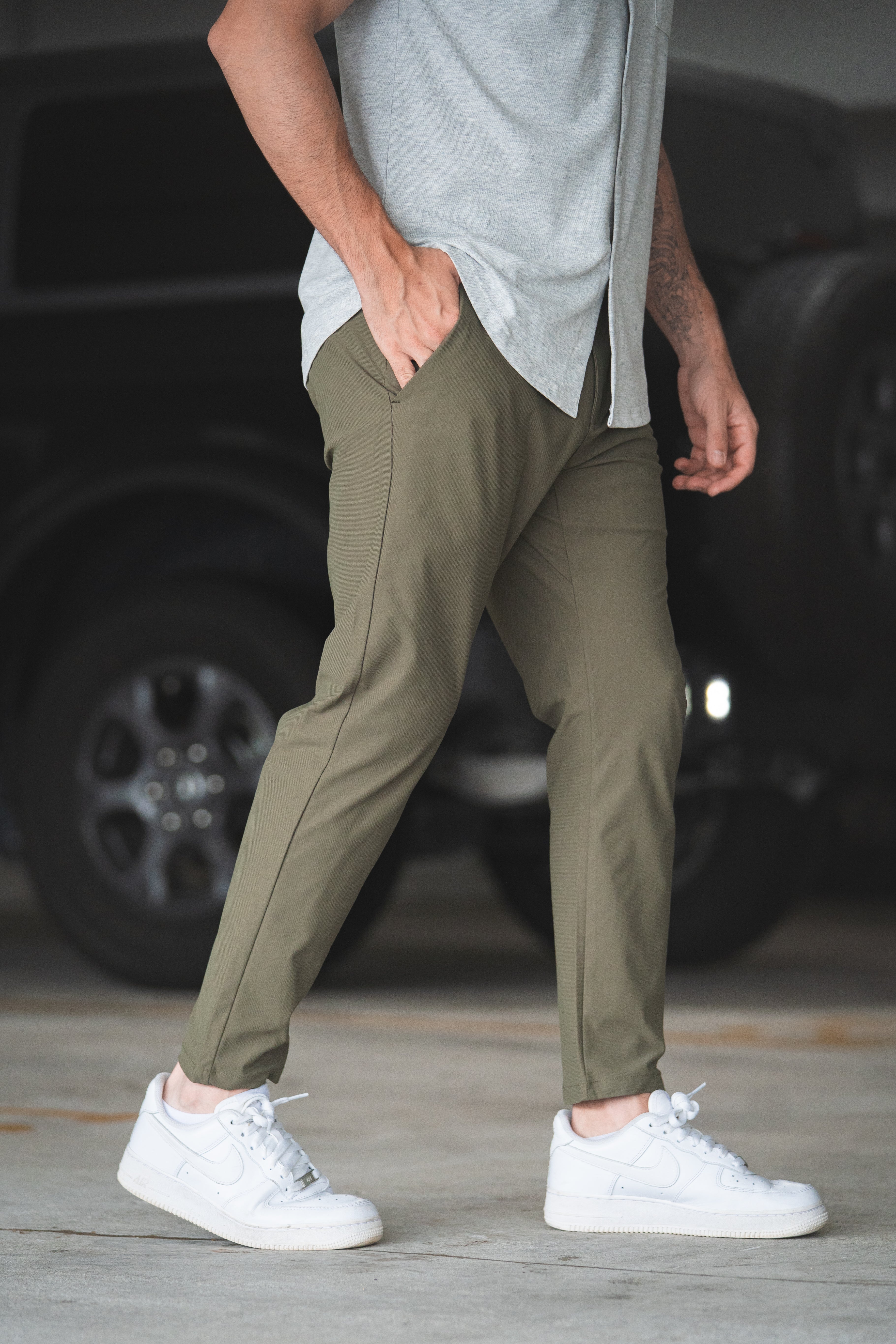 Pace Performance Pants Olive