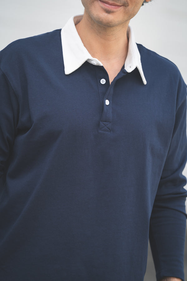 Rugby Polo Navy