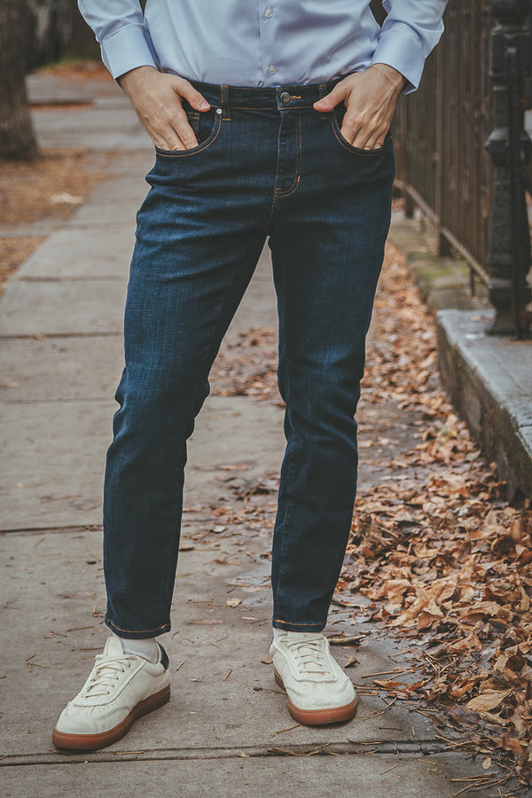 Core Extra Stretch Jeans Dark Wash