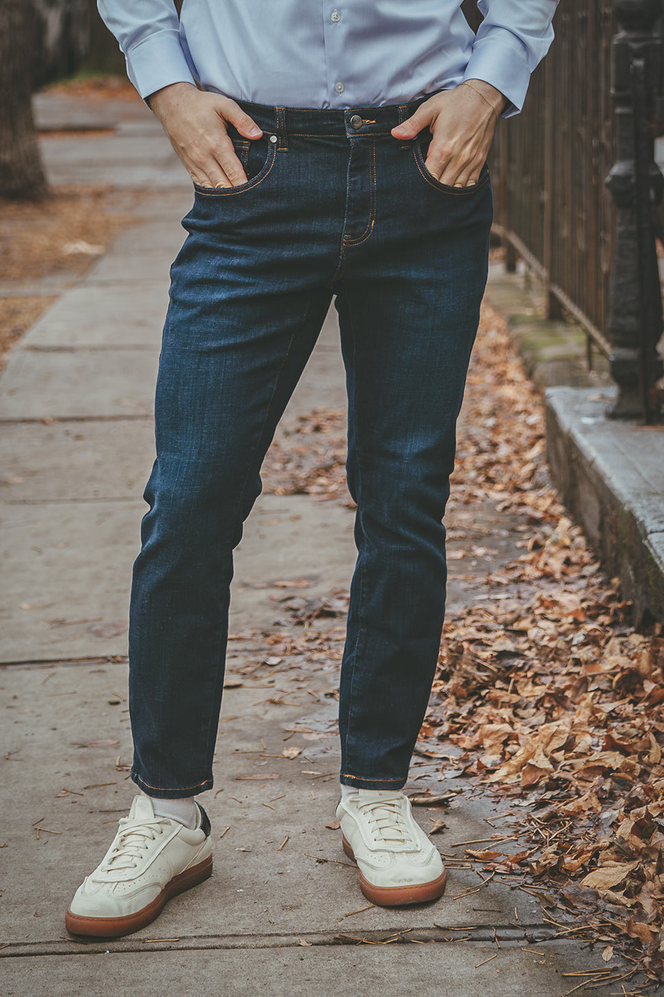 Core Extra Stretch Jeans Dark Wash