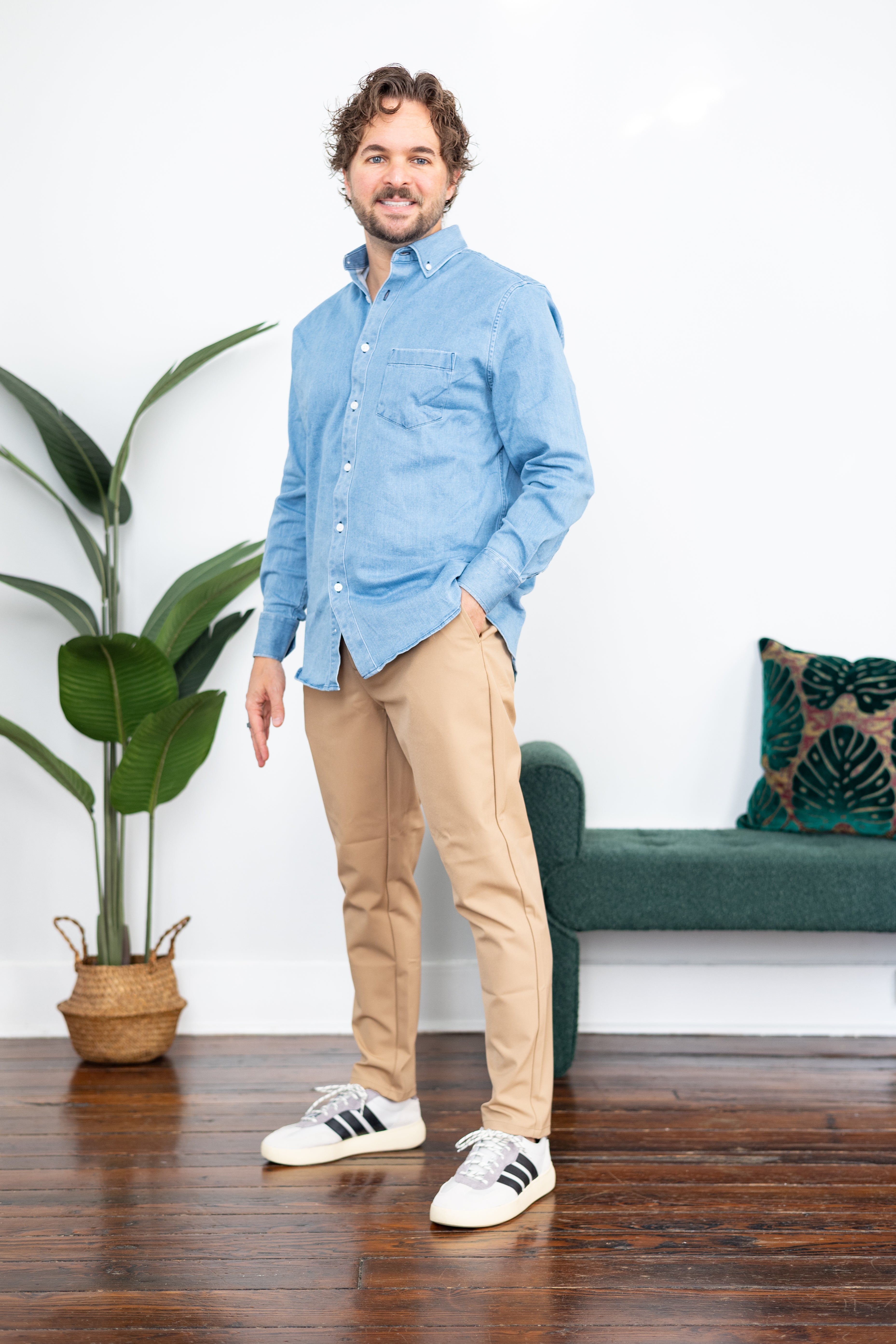 Super Stretch Performance Pants Khaki