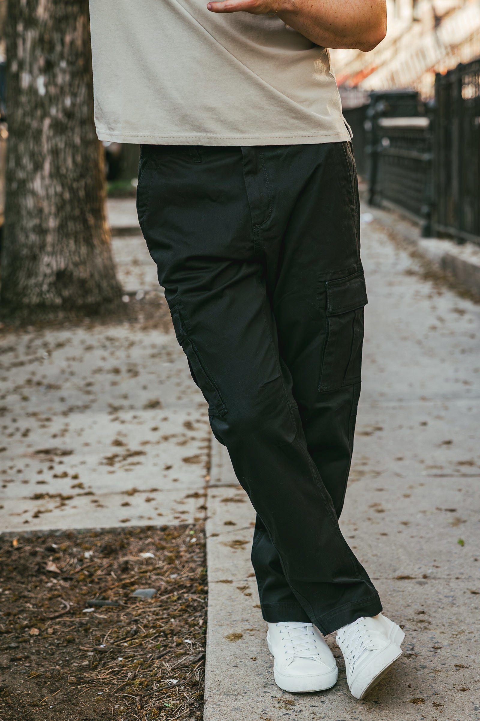 Cargo Pants | Black | Under 510