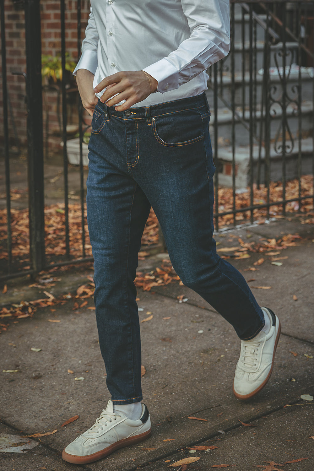 Guys Blog Core Core Extra Stretch Jeans | Men's Dark Wash Jeans | Under 5'10