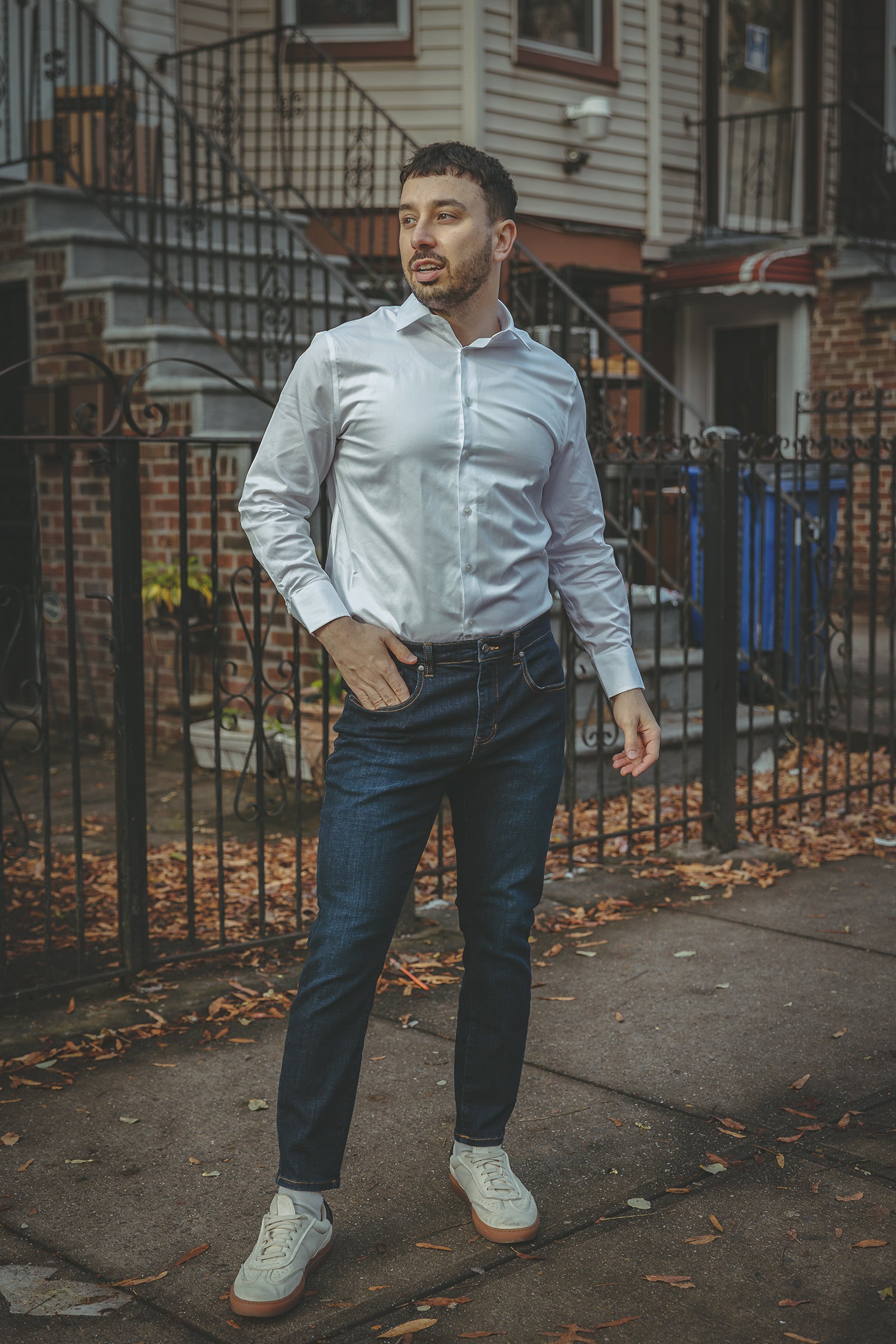 Core Extra Stretch Jeans Dark Wash