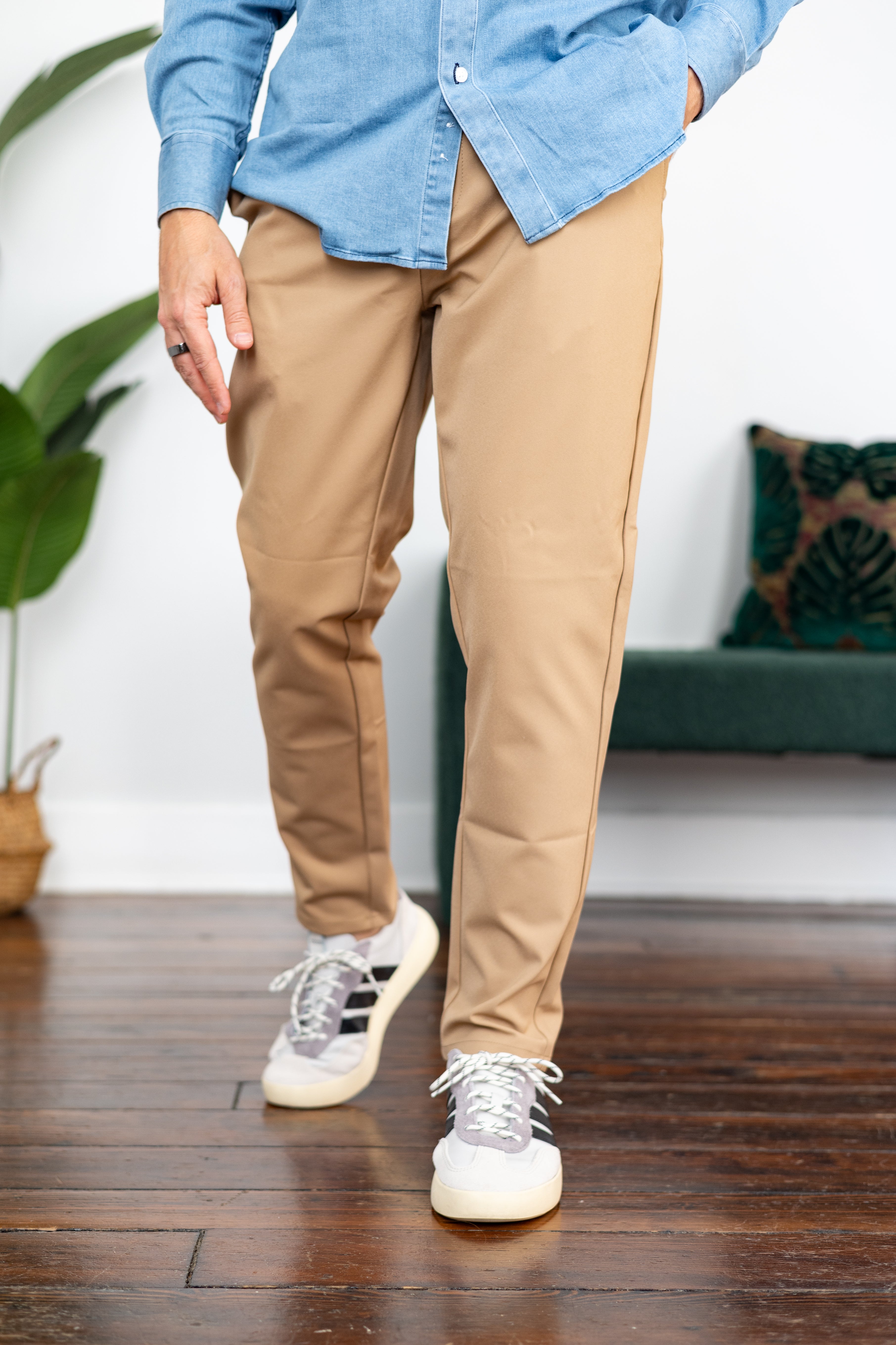 Super Stretch Performance Pants Khaki