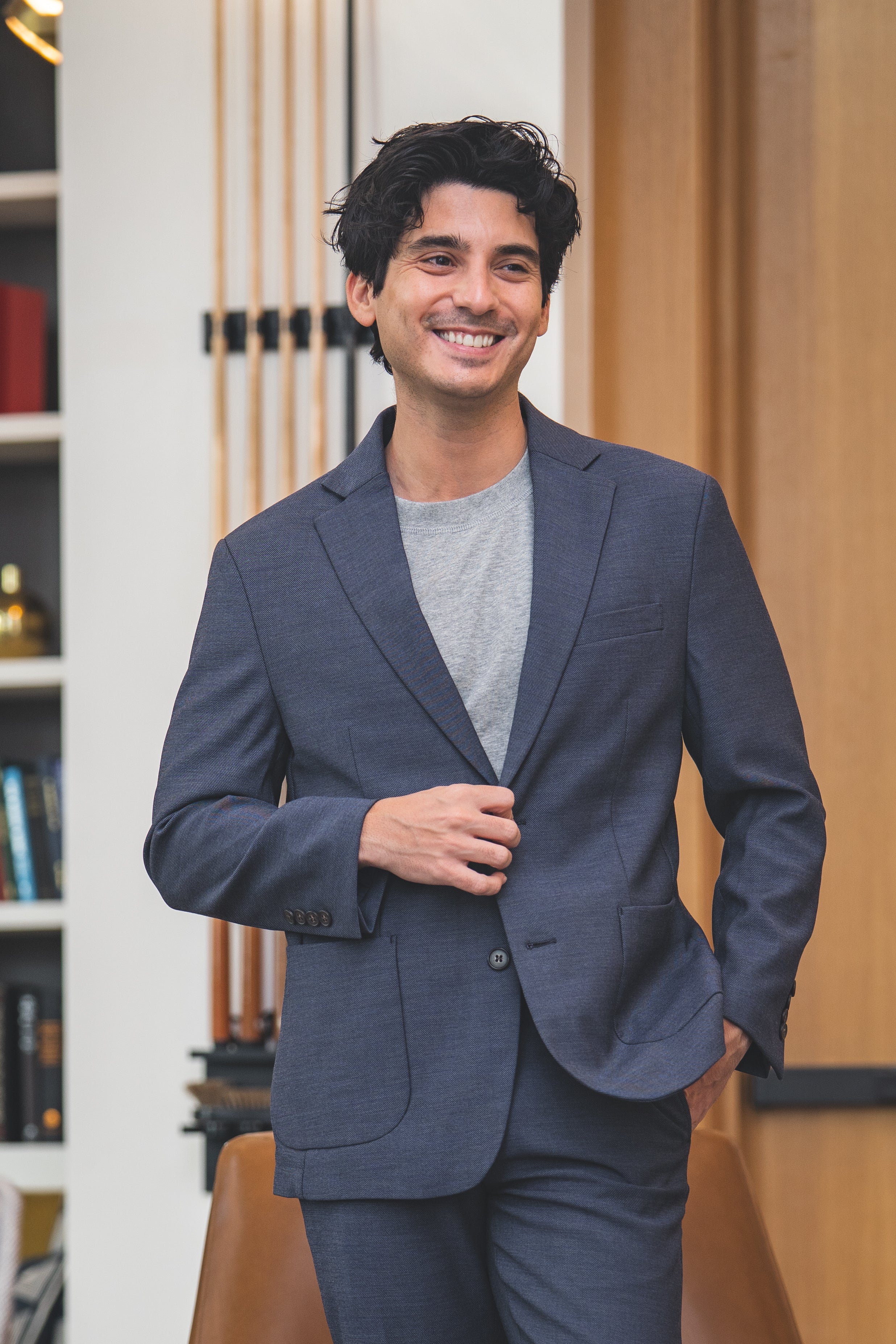 FlexPro Suit Jacket Blue