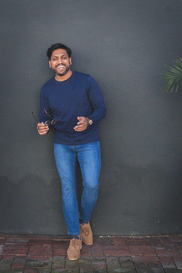 Long Sleeve Core T-Shirt Navy