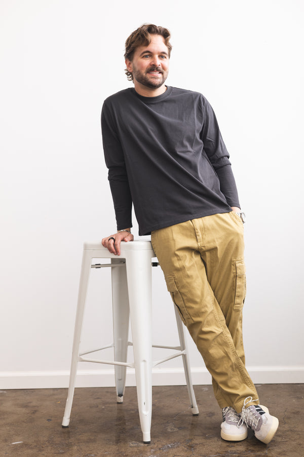 Long Sleeve Core T-Shirt Iron