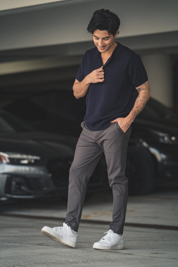 Super Stretch Performance Pants Charcoal