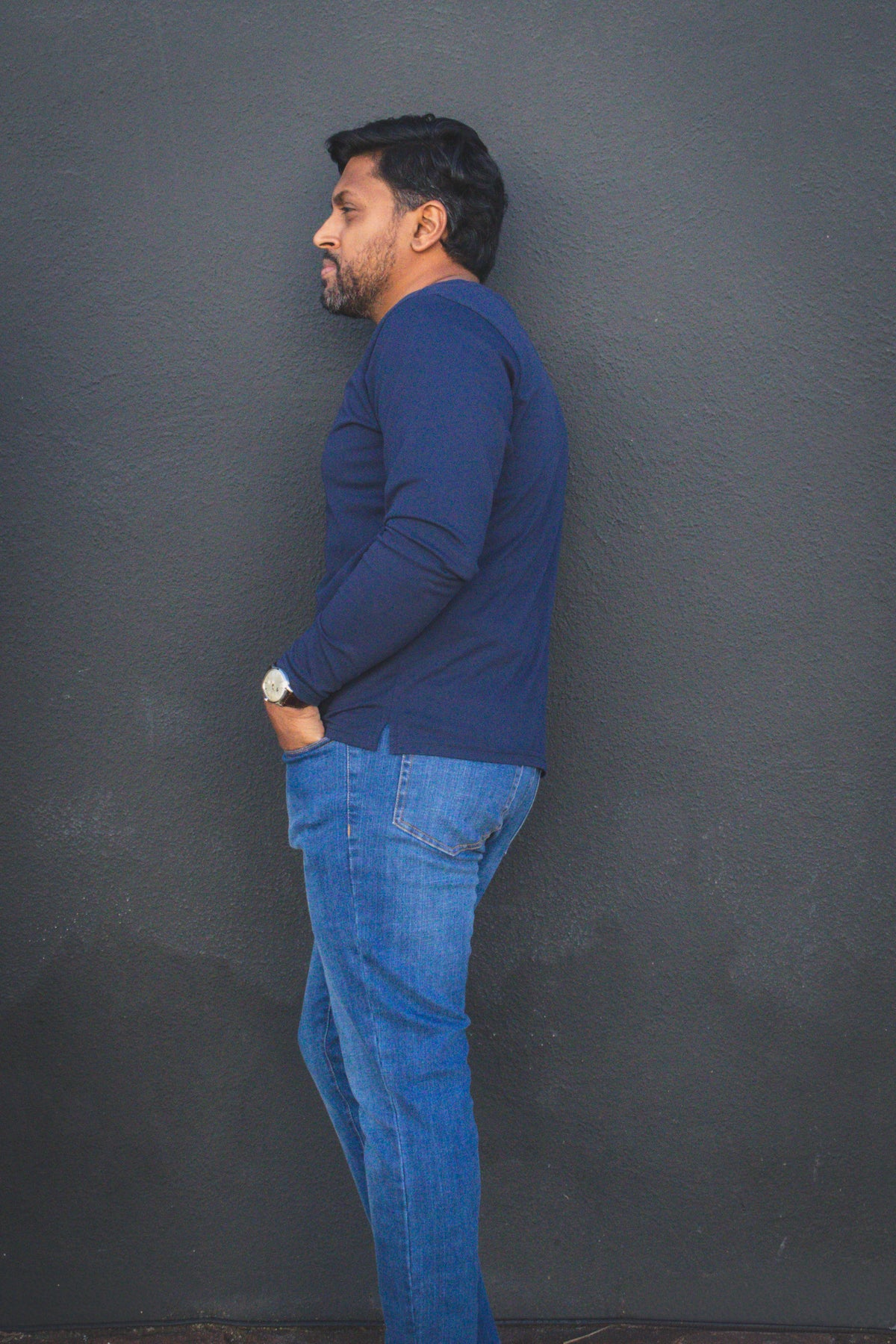Core Extra Stretch Jeans | Men's Medium Wash Jeans | Under 5'10