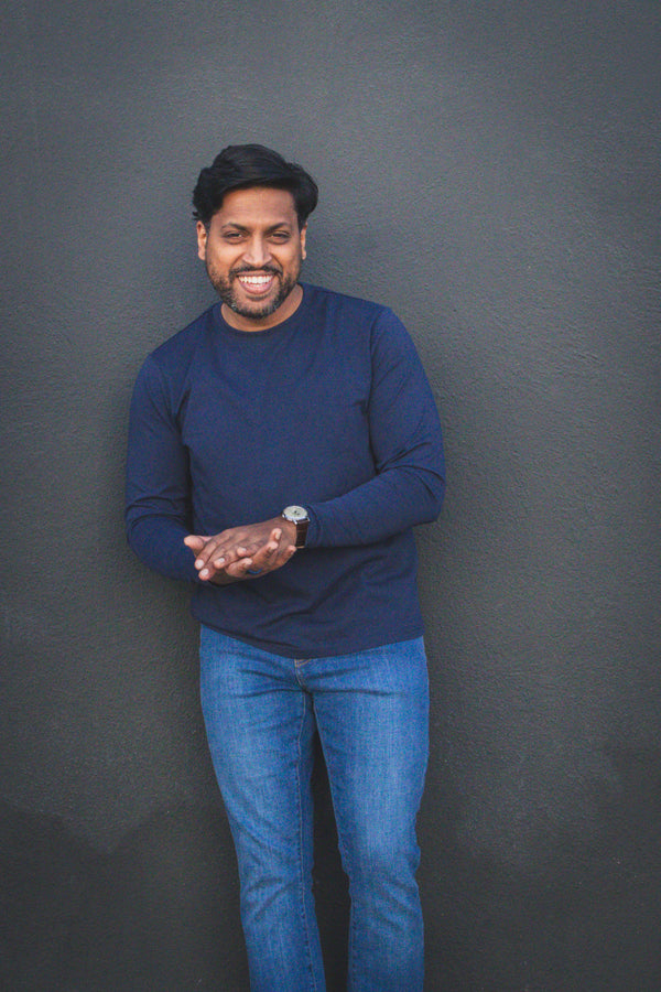 Long Sleeve Core T-Shirt Navy