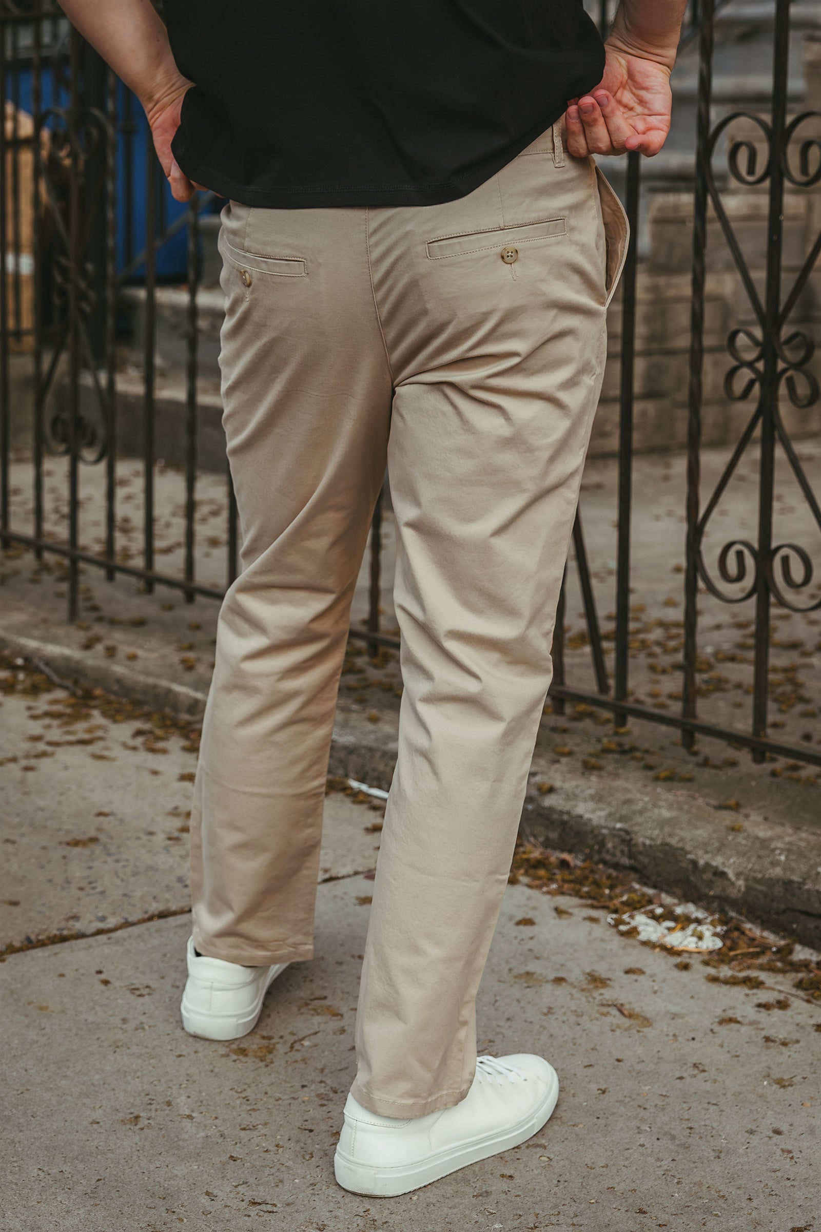 Straight Fit Core Stretch Chino Khaki