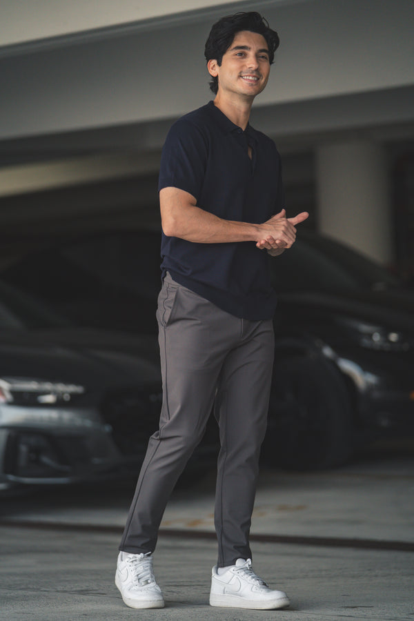 Super Stretch Performance Pants Charcoal