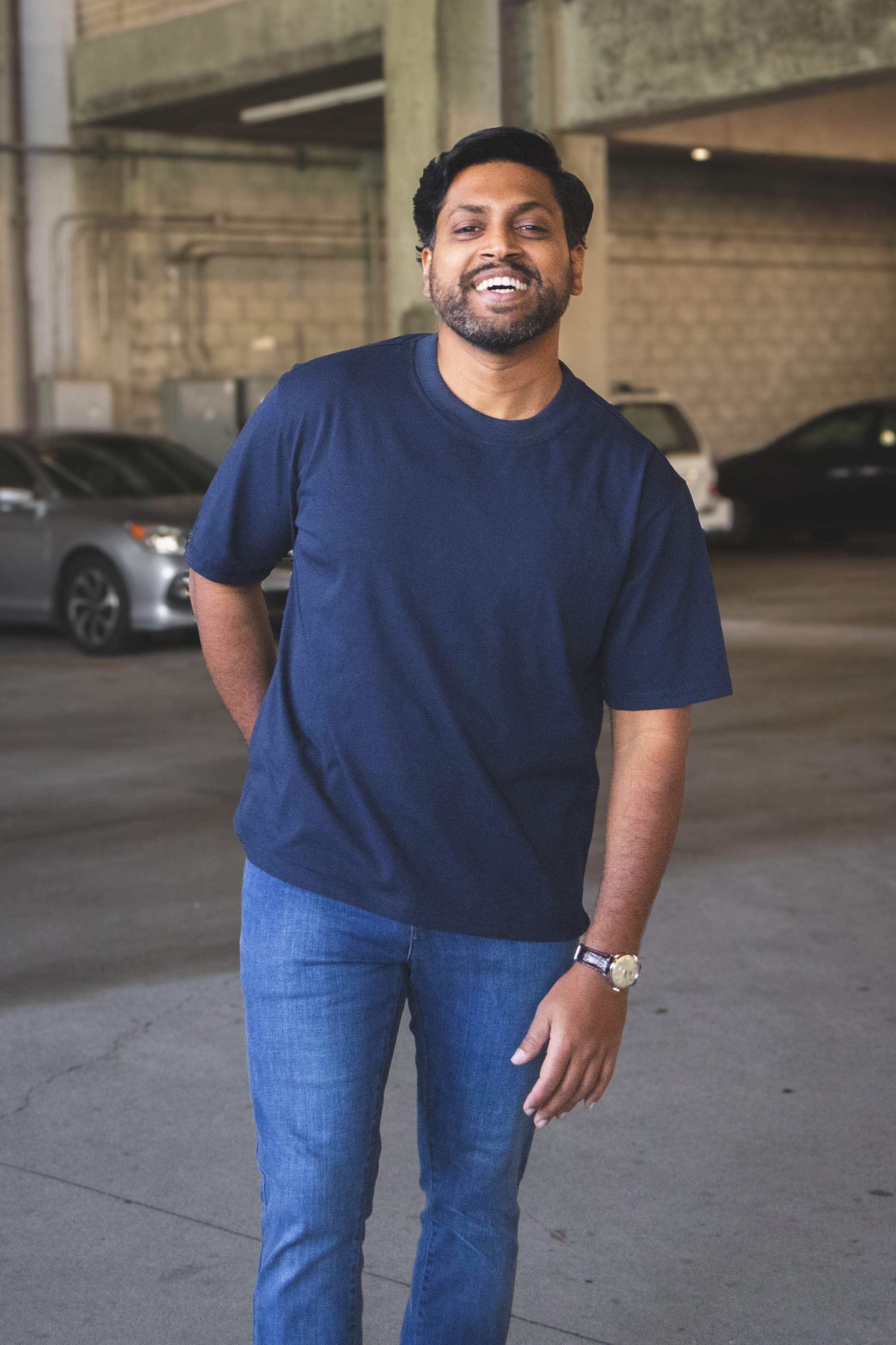 Core T-Shirt Loose Fit Navy