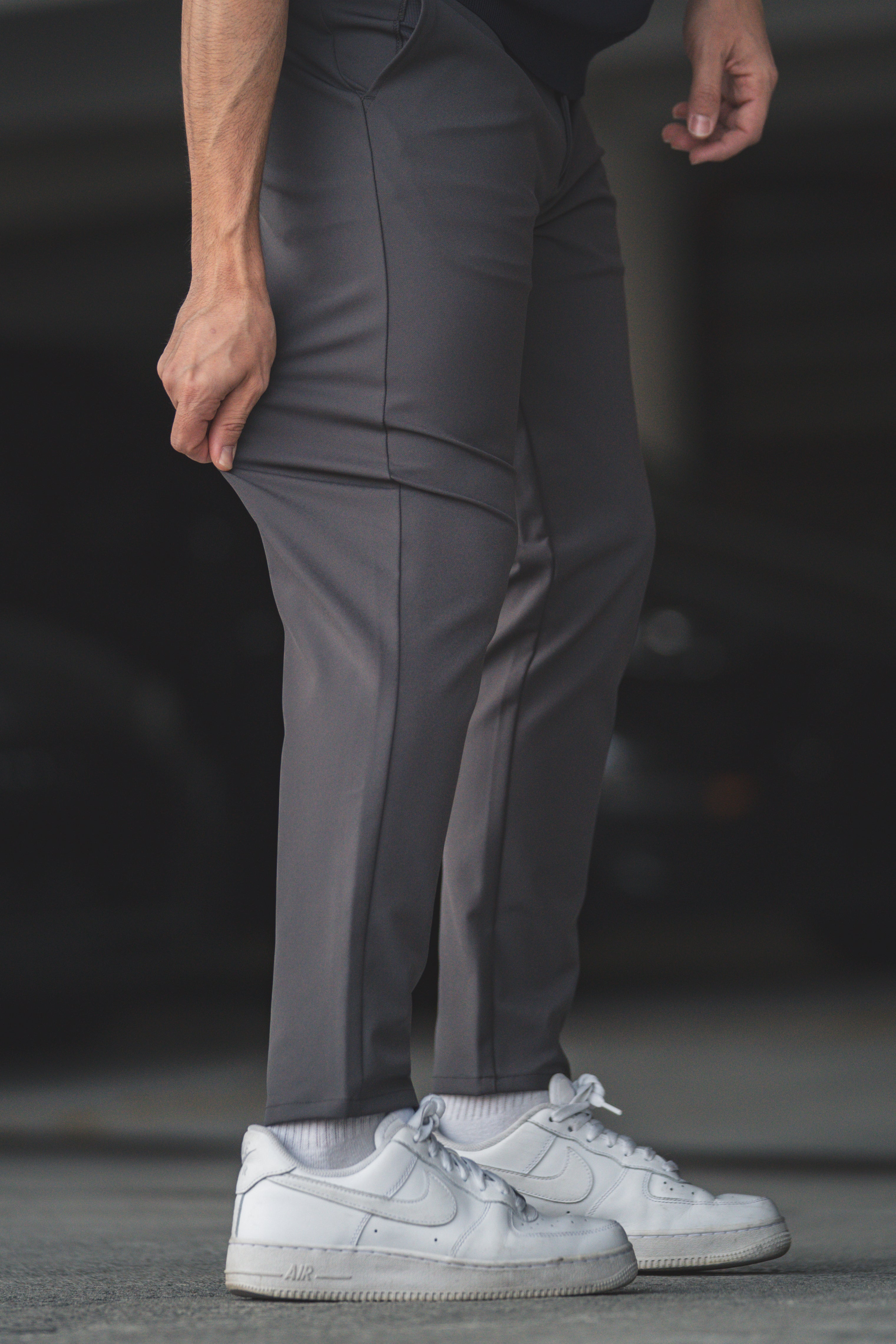 Super Stretch Performance Pants Charcoal