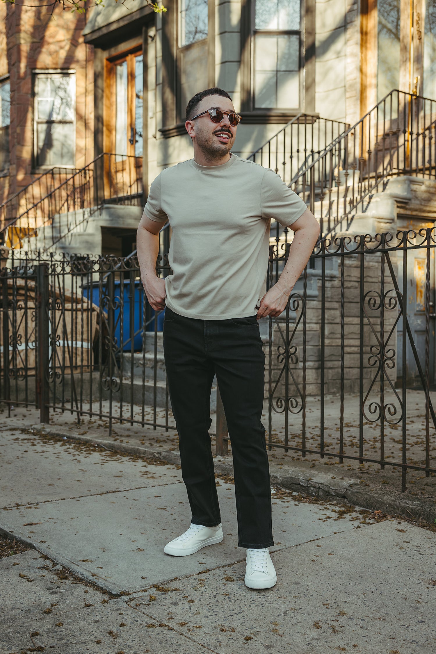 Regular Fit Men's T-Shirt | Stone