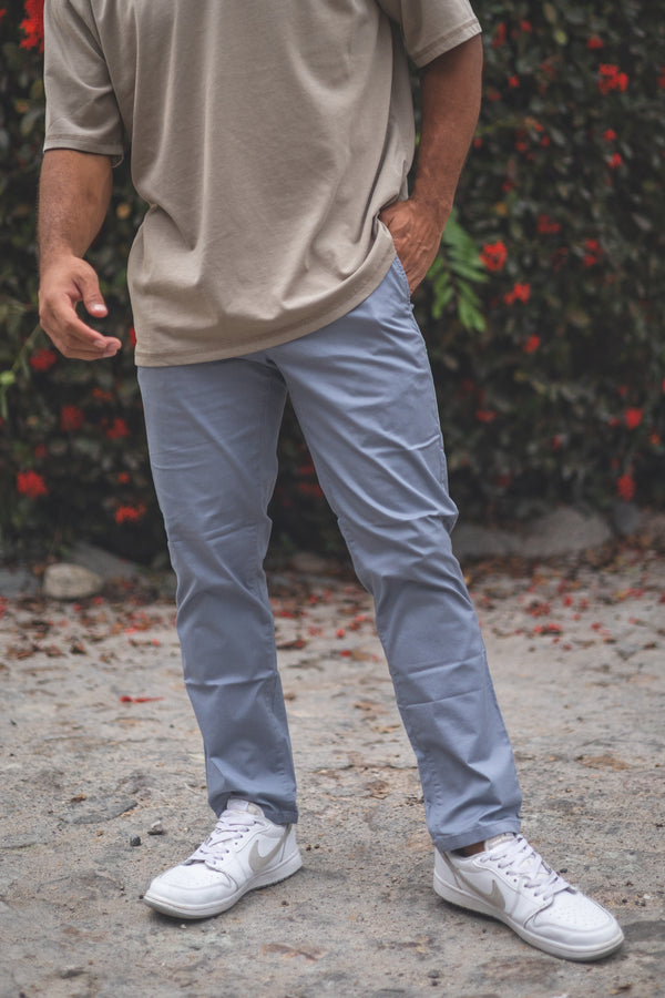 Lightweight Stretch Chino Dolphin Gray
