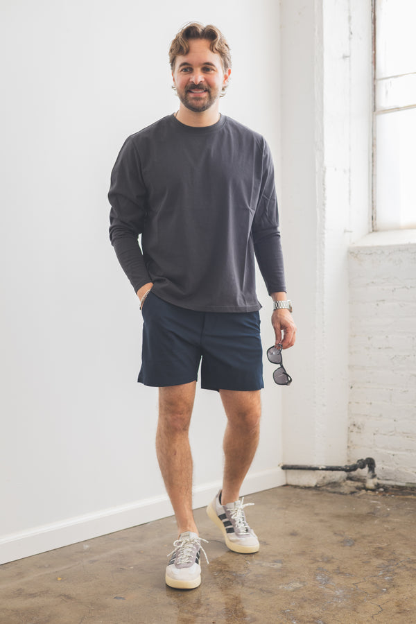 Long Sleeve Core T-Shirt Iron