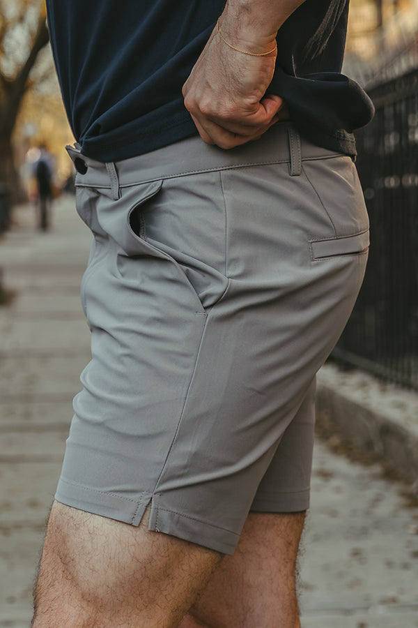 Pace Performance Shorts Gray