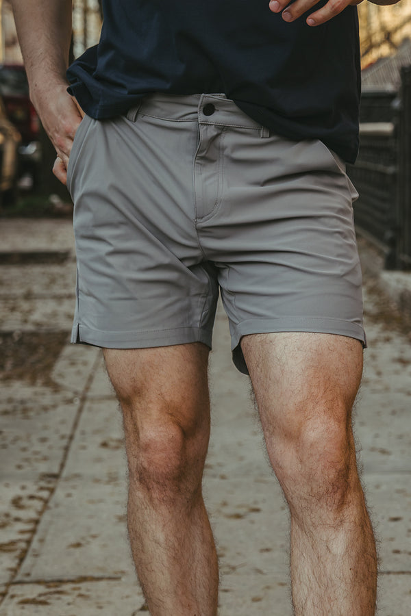 Pace Performance Shorts Gray